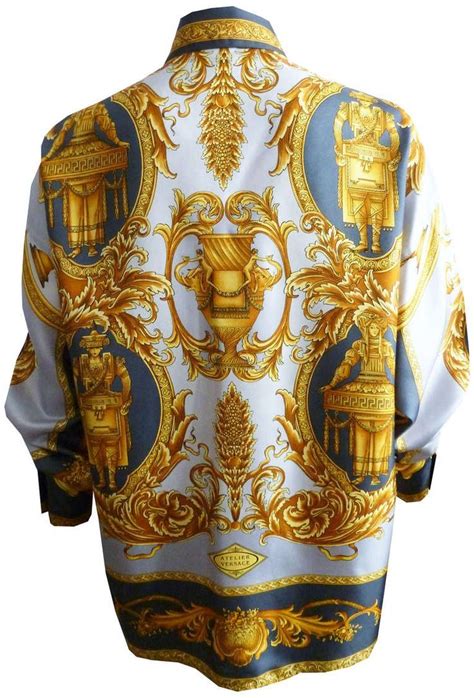 vintage versace shirts for men